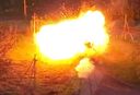 Ukrainas 47. mehanizētā brigāde pilnībā iznīcina okupantu tanku T-80