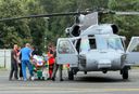 Austrumu slimnīcas mediķi glābj kritiskā stāvoklī ar helikopteru nogādātu pacienti
