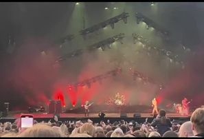 Группа Maneskin выступила в Межапарке