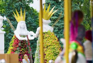 Открытие Фестиваля цветов, искусства и любви в Литве.