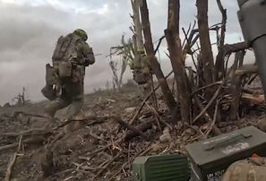 Ukrainas 3. atsevišķā uzbrukuma brigāde netālu no Bahmutas