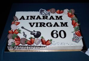 Ainara Virgas 60 gadu jubileja