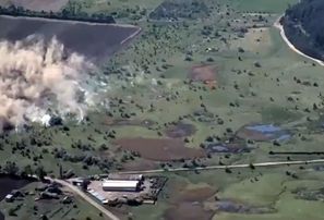 Ukraiņi ar kasešu munīciju veic triecienus pa okupantu poligonu Kubaņā
