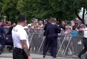 Vīrietis raida vairākus šāvienus uz Slovākijas premjerministru