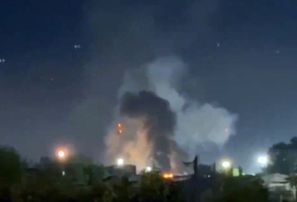 Ukrainas dronu uzbrukums Novorosijskas naftas bāzei