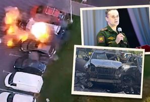 Maskavā sprādzienā savā auto pēdas zaudējis augsta ranga militārists