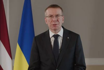 Rinkēvičs aicina visus turpināt atbalstīt Ukrainu